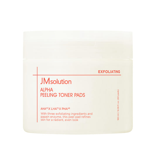 JMsolution Alpha Peeling Toner Pad – Smooth Skin with AHA, PHA & Papaya Enzyme