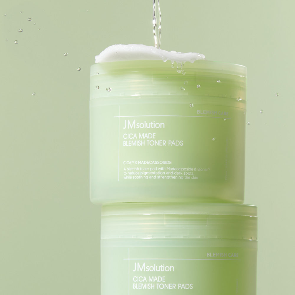 JMsolution Cica Made Spot Toner Pad – Calm Sensitive Skin & Redness with Cica & Madecassoside