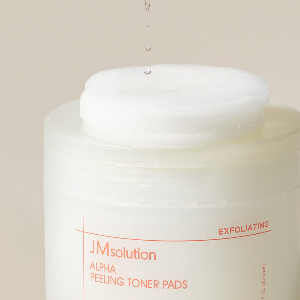 JMsolution Alpha Peeling Toner Pad – Smooth Skin with AHA, PHA & Papaya Enzyme