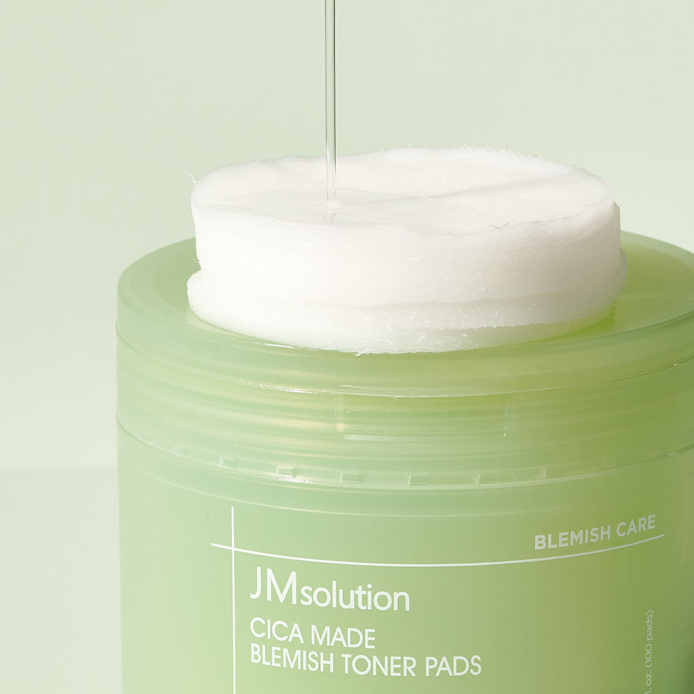 JMsolution Cica Made Spot Toner Pad – Calm Sensitive Skin & Redness with Cica & Madecassoside