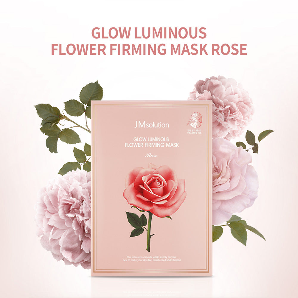 Glow Luminous Rose Extracts Firming Mask (10 Sheets)