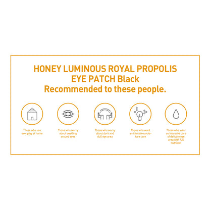 Honey Luminous Royal Propolis Eye Patch 1.4G 60ea