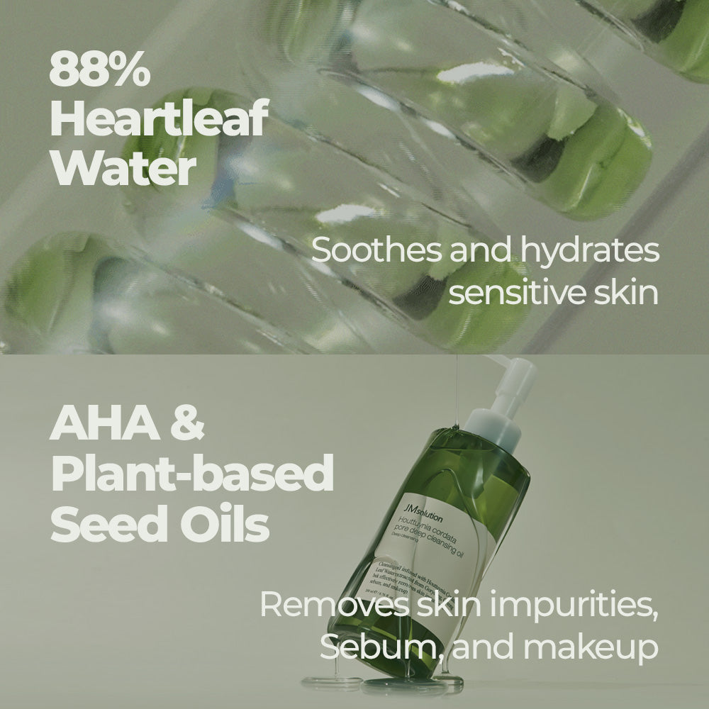 JM Solution Heart Leaf Pore Deep Cleansing Oil