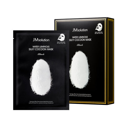 Water Luminous Silky Cocoon Black Mask (10 Sheets)