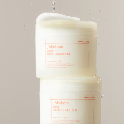 JMsolution Alpha Peeling Toner Pad – Smooth Skin with AHA, PHA & Papaya Enzyme