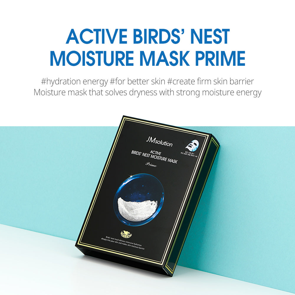 Active Birds' Nest Moisture Mask (10 Sheets)