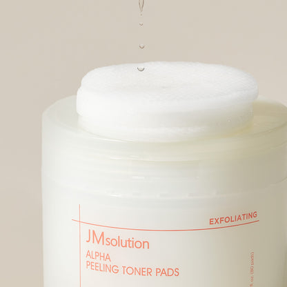 JMsolution Alpha Peeling Toner Pad – Smooth Skin with AHA, PHA & Papaya Enzyme