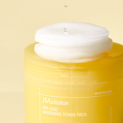 JMsolution Vita Duo Whitening Toner Pad – – Brighten & Even Skin Tone with Vitamin Complex & Glutathione