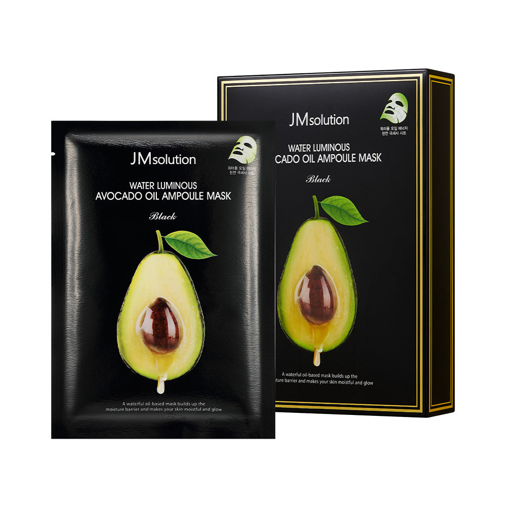 JMsolution WATER LUMINOUS AVOCADO OIL AMPOULE MASK PLUS