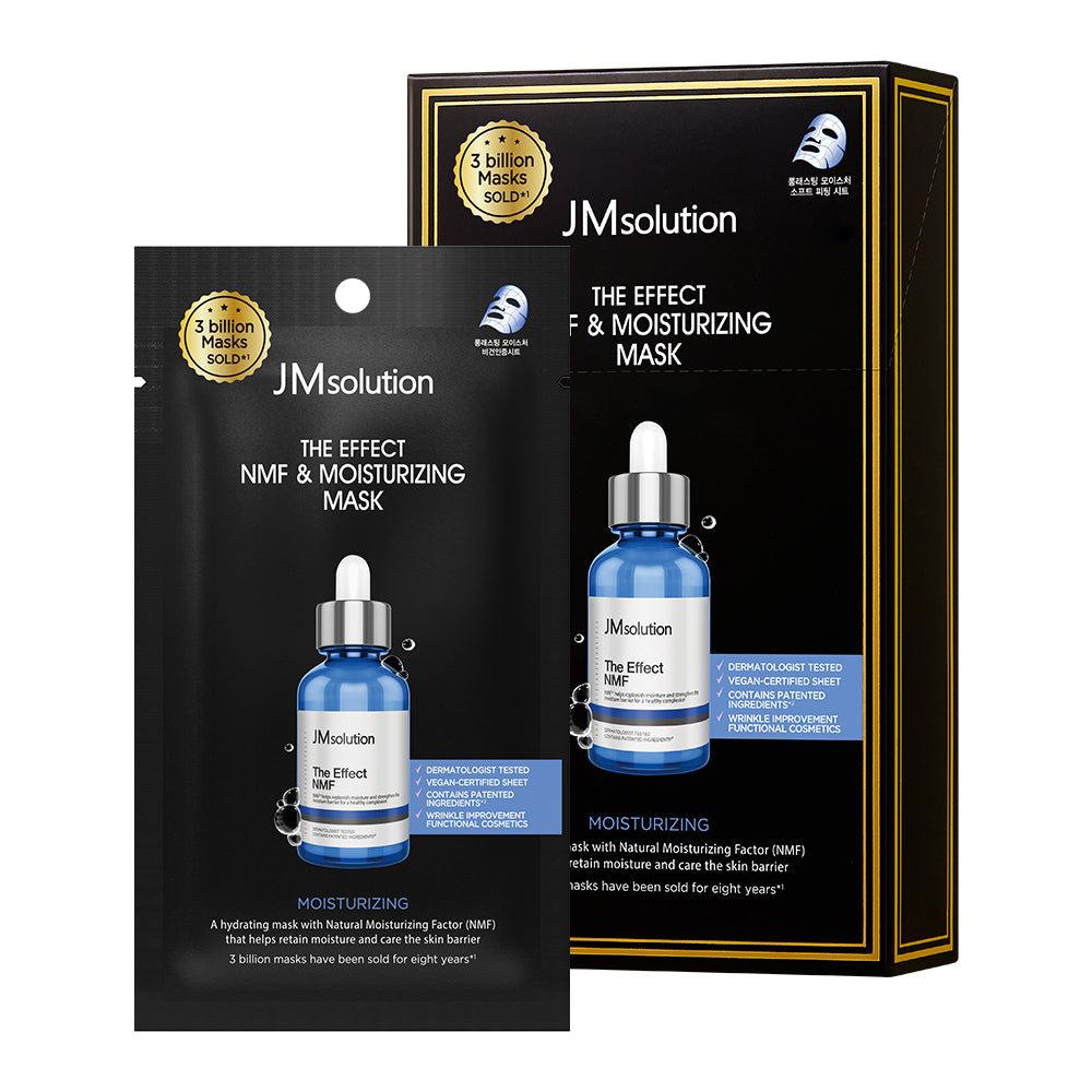 JMsolution The Effect NMF Hydration Mask – Intensive Moisturizing Sheet Mask , 24ml x 10 Sheets